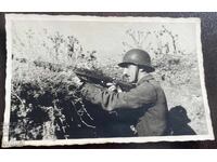 4949 Βασίλειο της Βουλγαρίας αξιωματικός με τουφέκι που μοιάζει με Τσάρο Βόρις