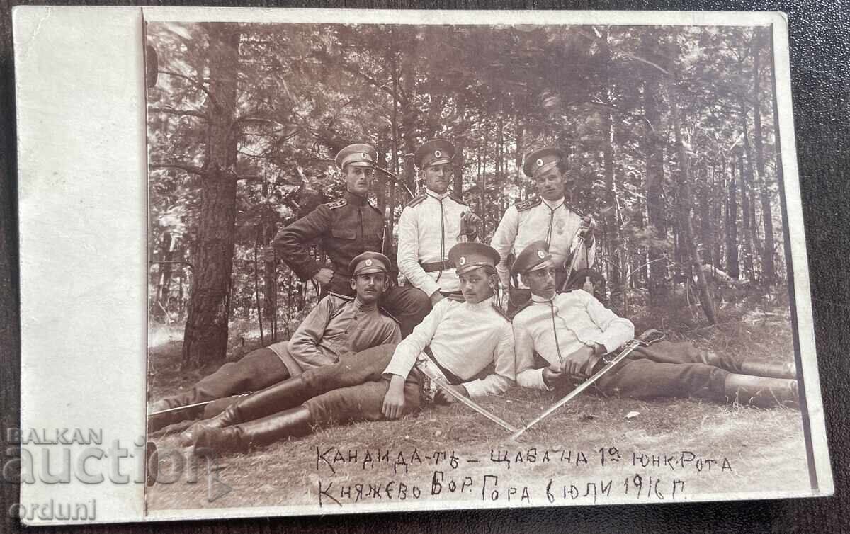 4951 Țaratul Bulgariei Knyazhevo sh·tab 1Yunkerska rota PSV 1916g