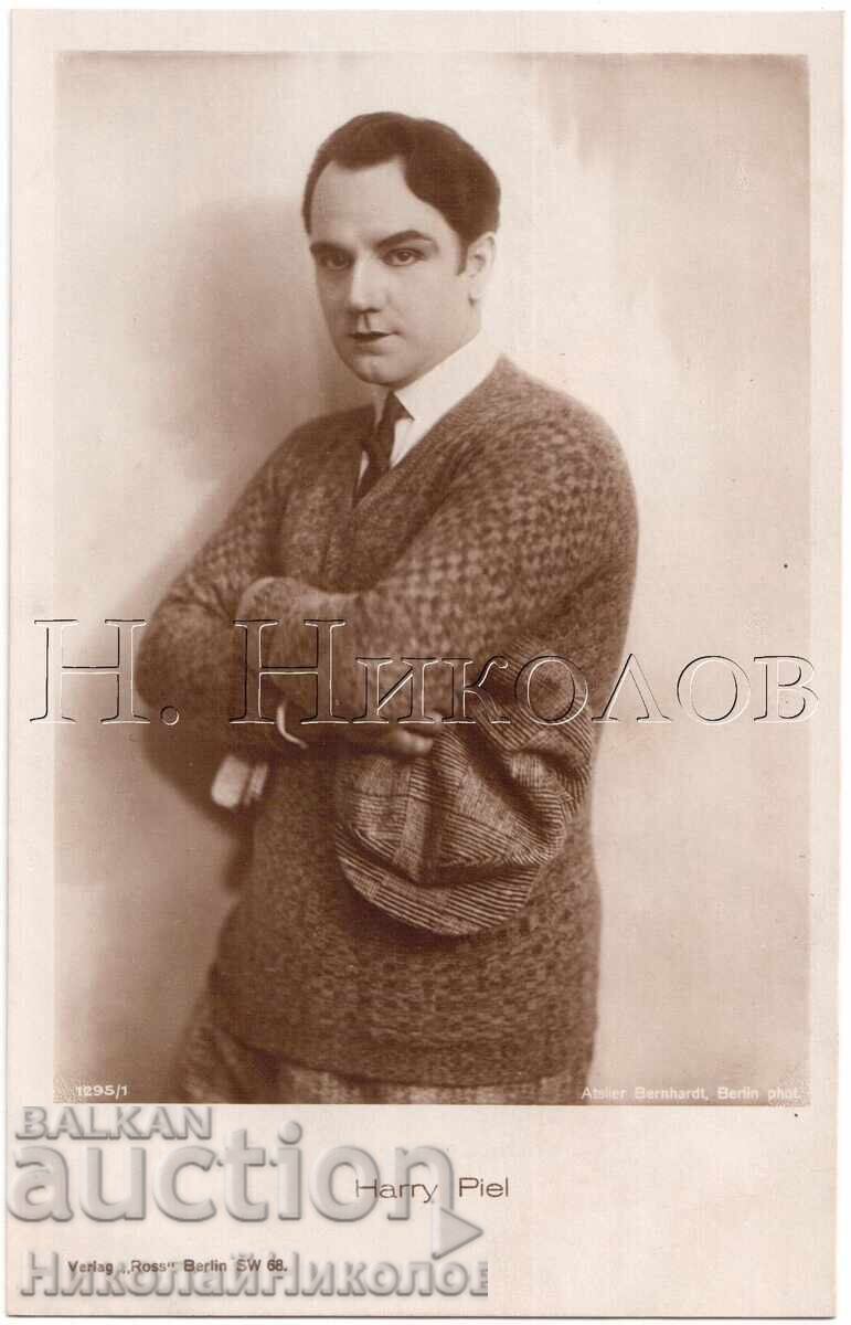 Old Cinema Card Movie Artist Actor Harry Piel D694