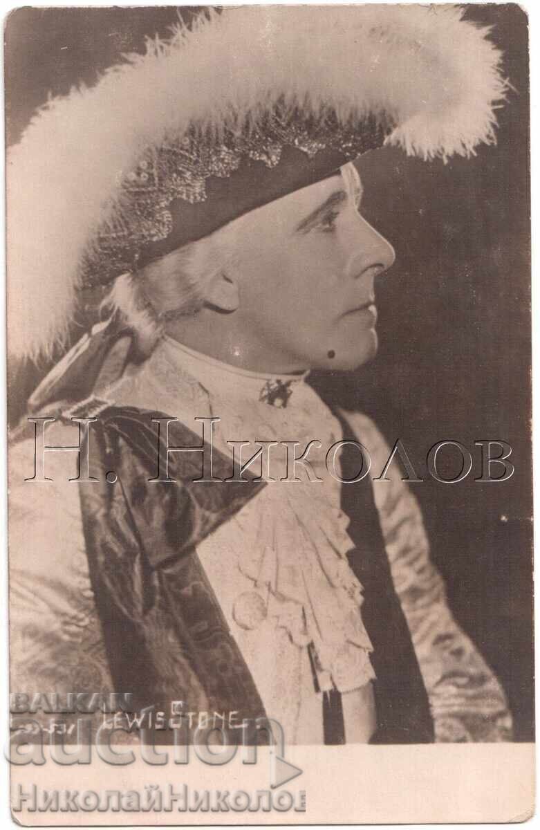 VECHE CĂRȚICĂ FILM ARTIST ACTOR LEWIS STONE D698