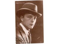 Old Movie Card Film Artist Actor Jacques Cristiani D699