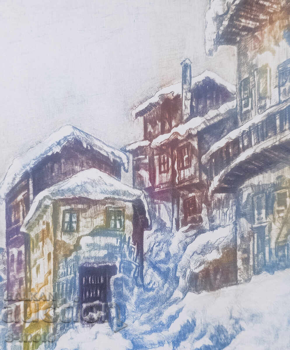 Γραφικά του Ivan Gavazov, Τοπίο από Τύρνοβο - 6