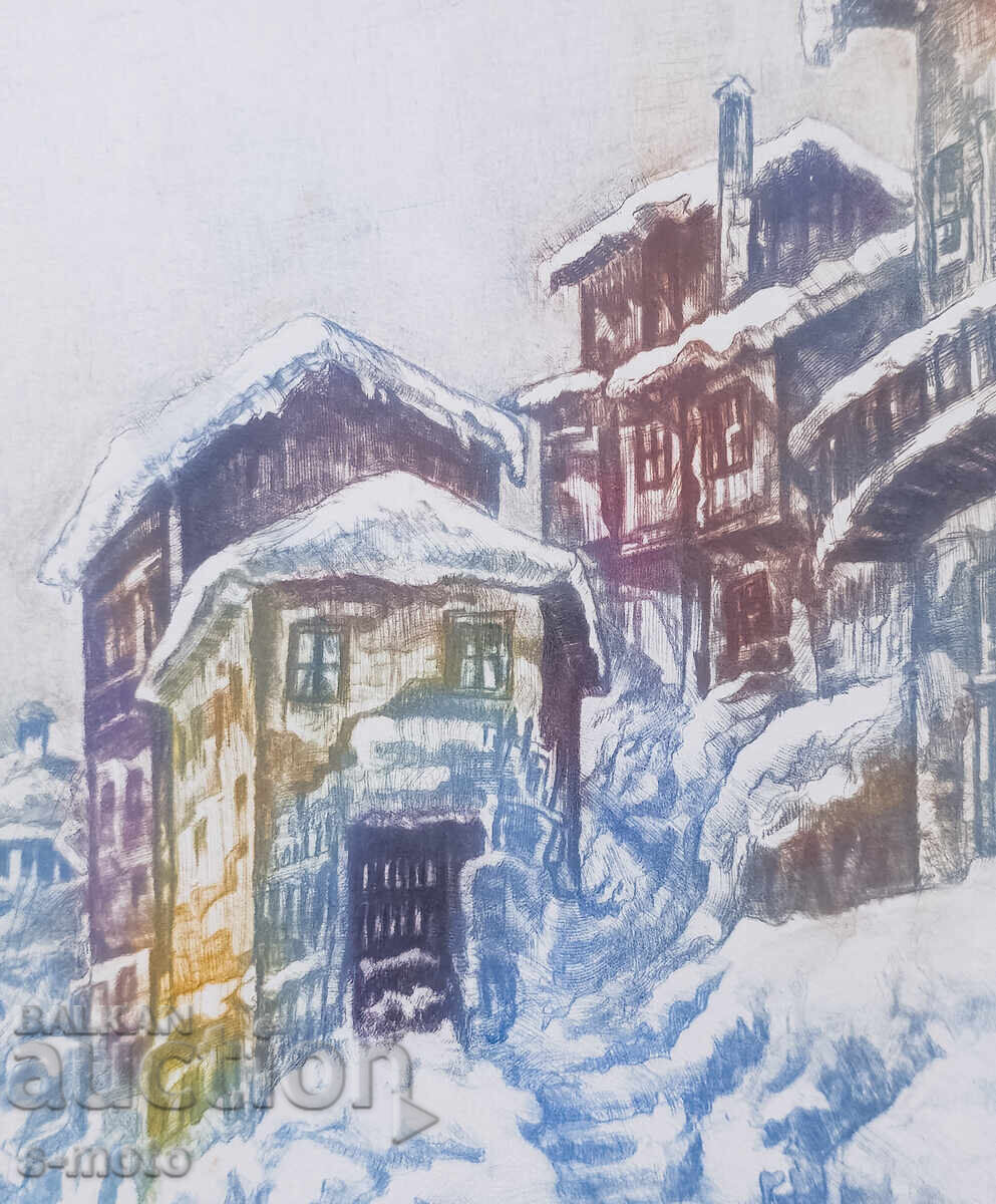 Γραφικά του Ivan Gavazov, Τοπίο από Τύρνοβο - 7