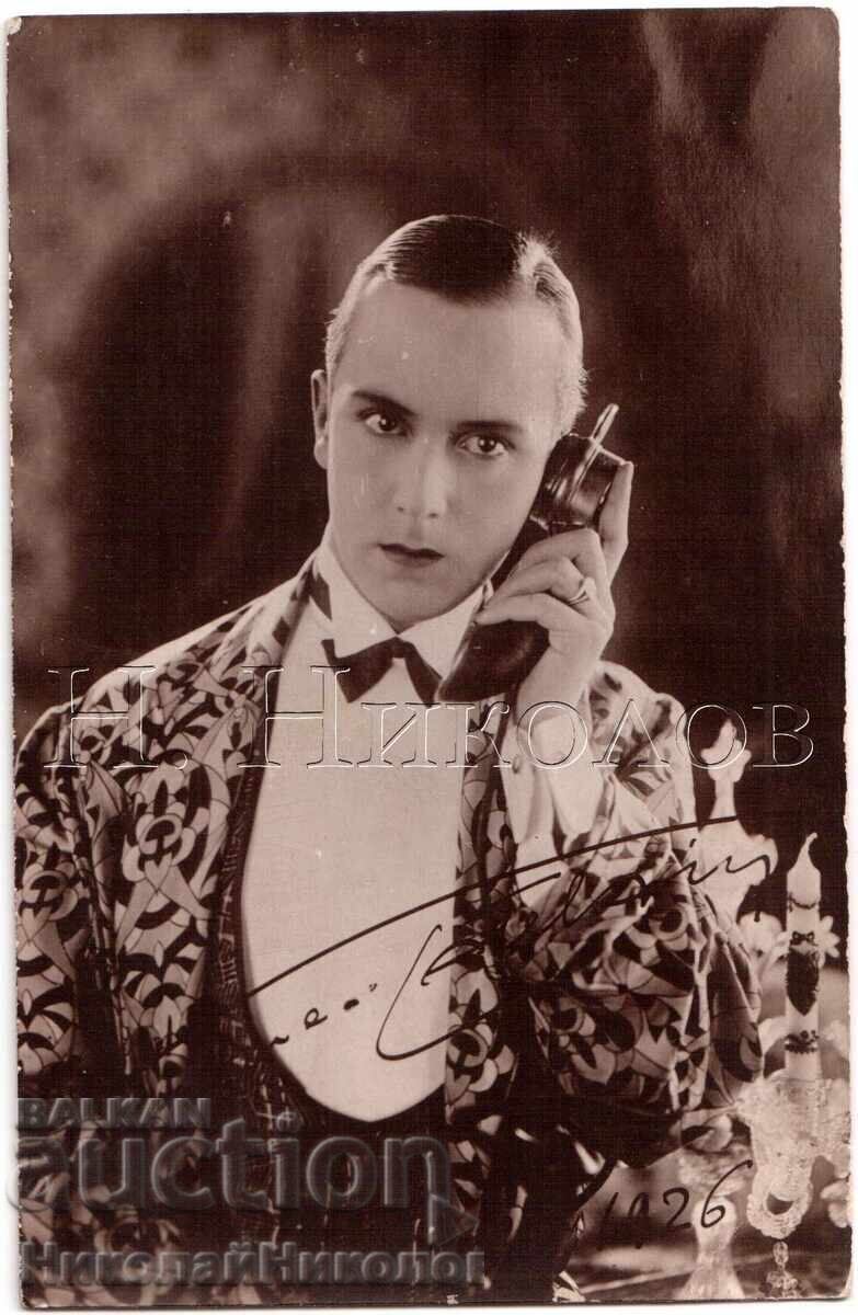 1927 Old Postcard Movie Film Artist Actor Jacques Catelain D706 1927 Old Postcard Movie Film Artist Actor Jacques Catelain D706