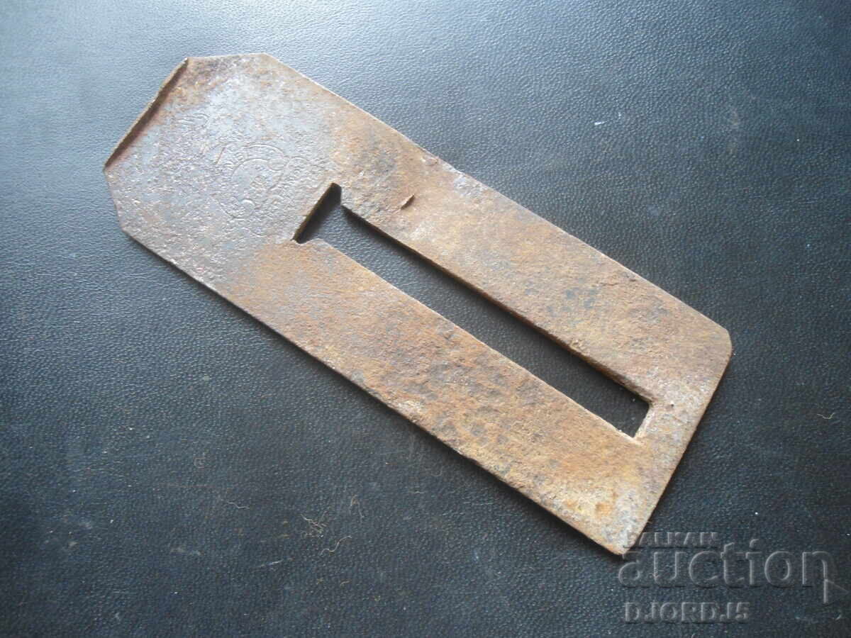 Παλαιό ξυλουργικό εργαλείο, σκαρπέλο, μαχαίρι, σημάδια