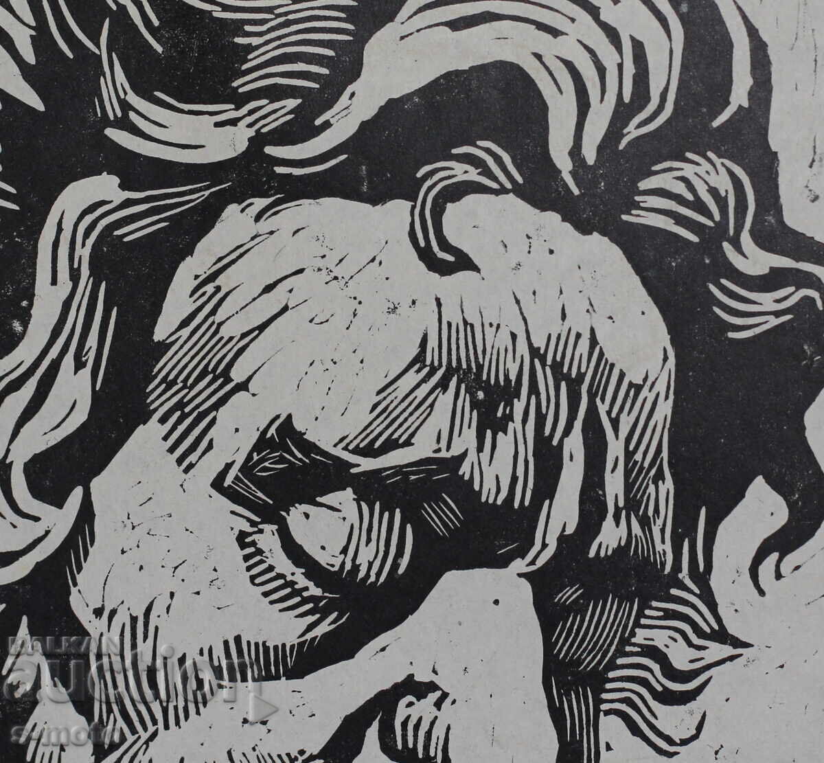 Auction  Zhivko Tishev Graphics 1965 Beethoven