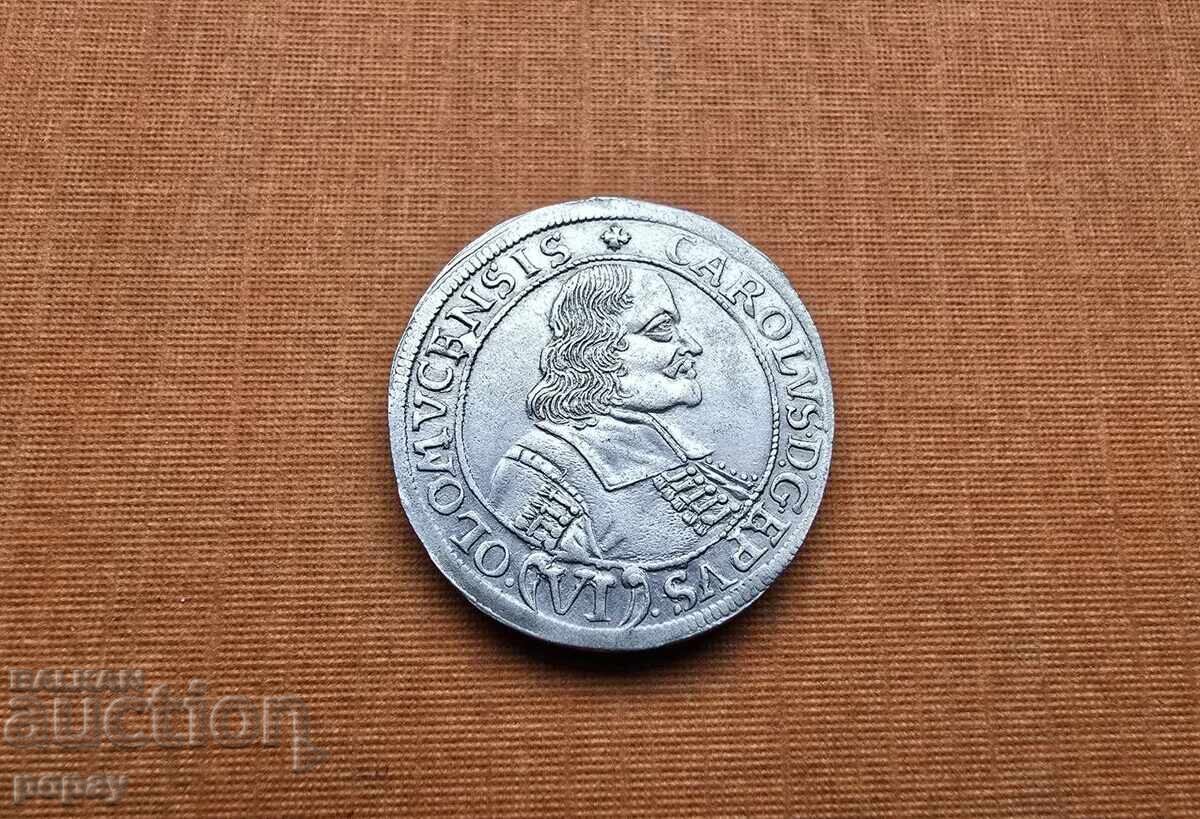 Доставка на Charles II. of Liechtenstein, 6 Kreuzer 1674