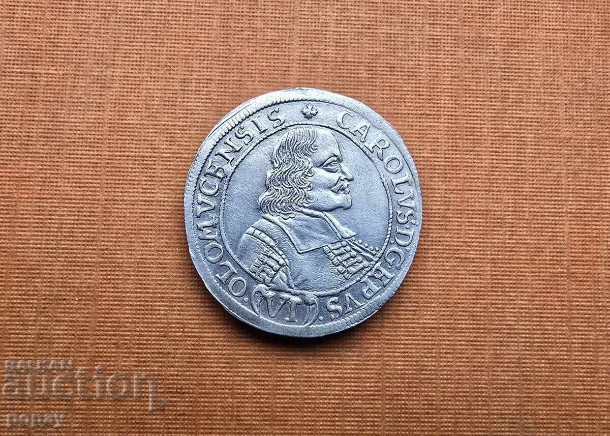 Charles II. of Liechtenstein, 6 Kreuzer 1674