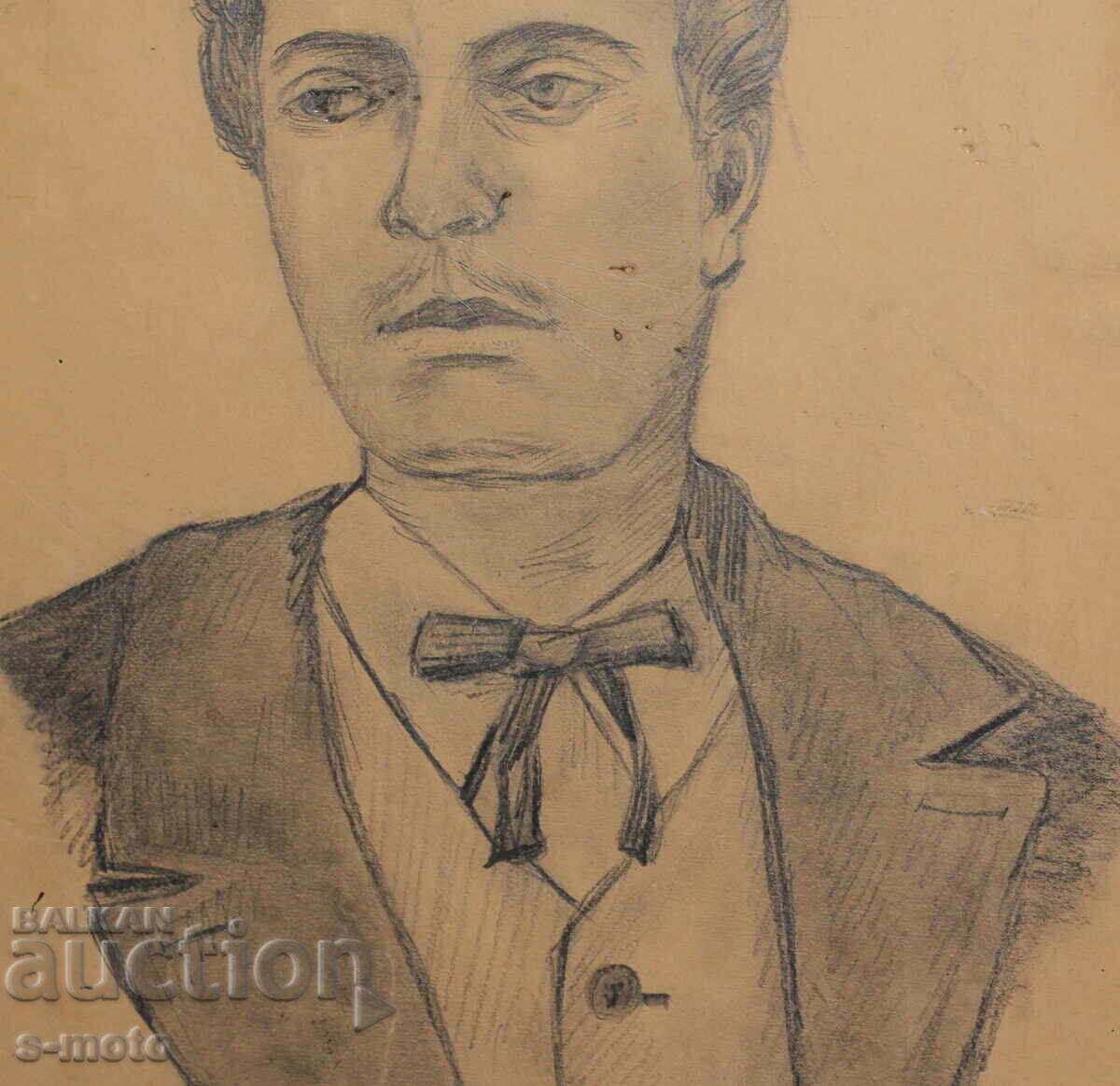 Παράδοση Ναντέζντα Κάντσεβα, μολύβι πορτρέτο του Βασίλ Λέφσκι Παράδοση Ναντέζντα Κάντσεβα, μολύβι πορτρέτο του Βασίλ Λέφσκι