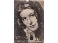 VECHE CĂRȚICĂ FILM ACTRIȚĂ MARIANNE HOPPE D714