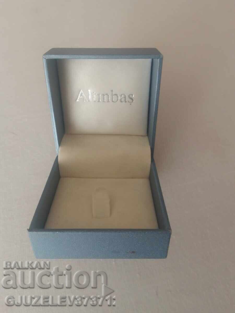 Παράδοση Κουτί δαχτυλιδιού αρραβώνα altinbas, altinbas