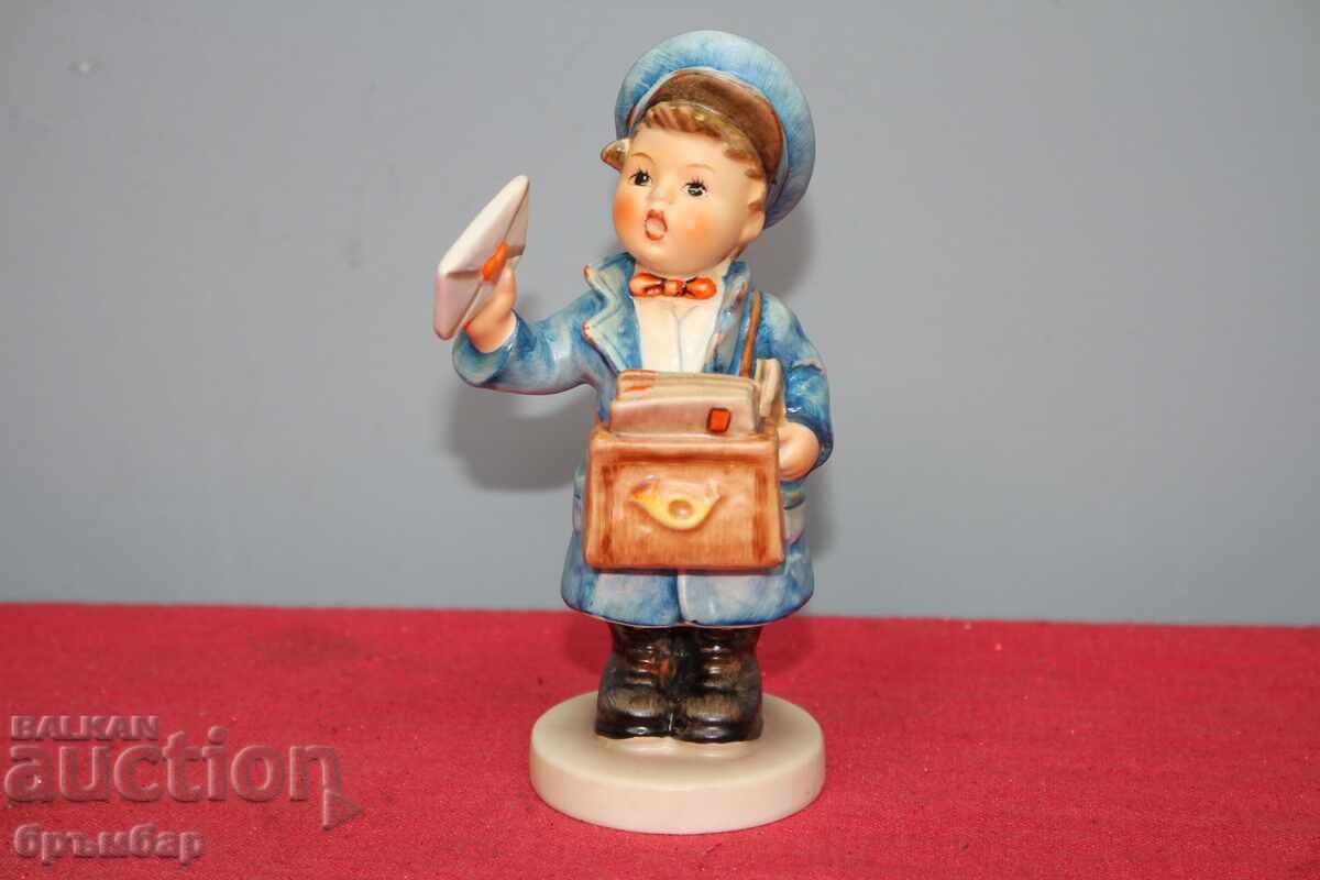 Hummel porcelain figurine boy - Postman .No. 119 with price 129.00 BGN | € 65.96 Hummel porcelain figurine boy - Postman .No. 119 with price 129.00 BGN | € 65.96