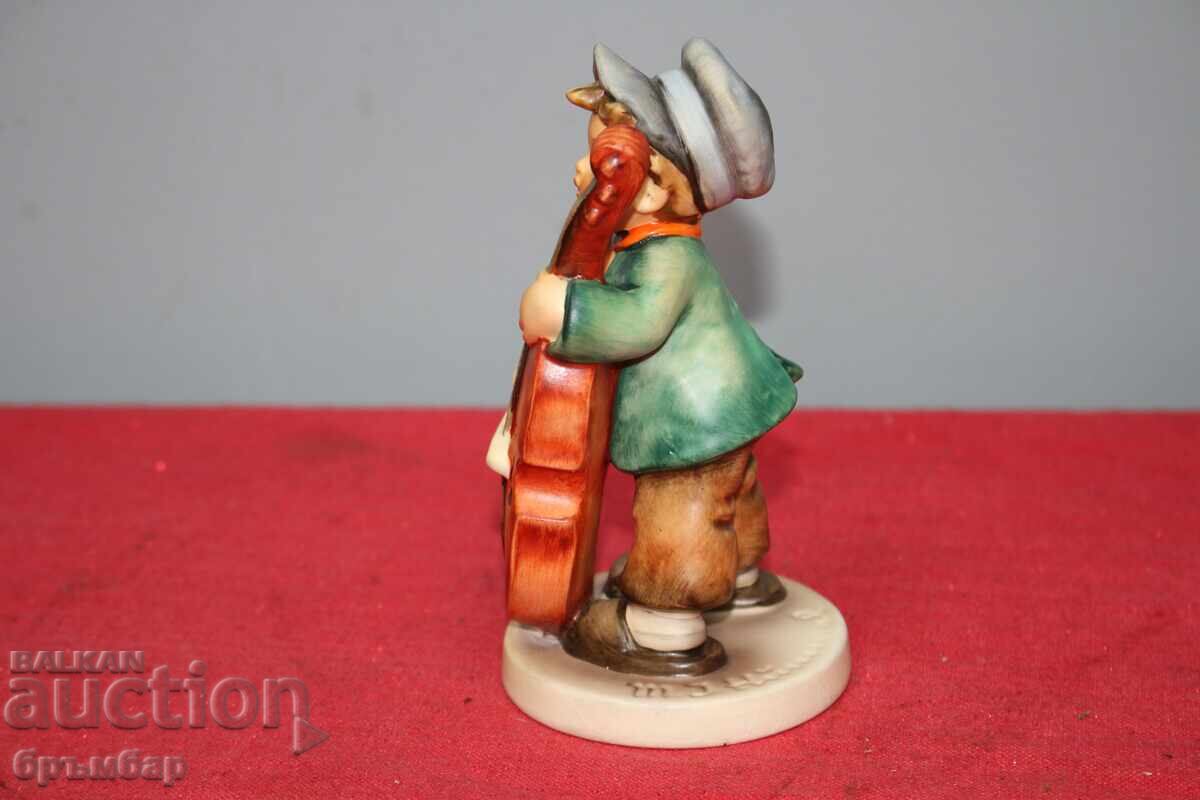 Hummel porcelain figurine boy musician .No. 186 with price 129.00 BGN | € 65.96