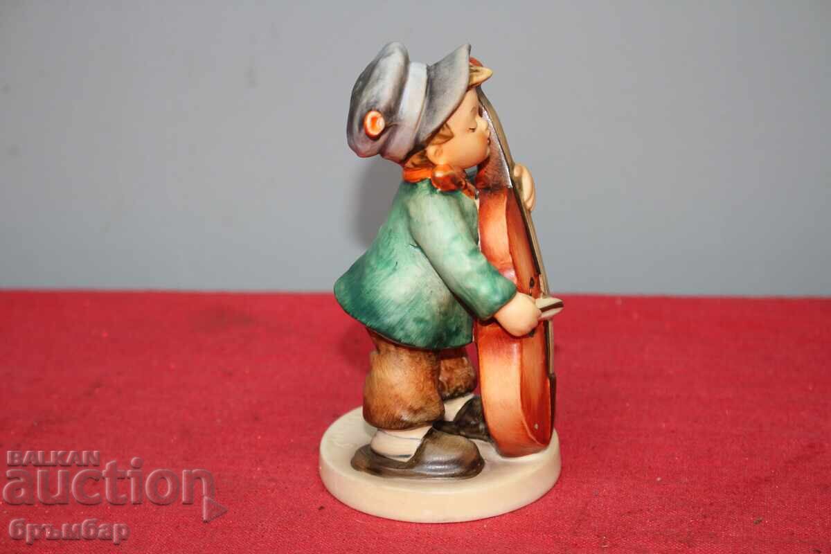 Delivery of Hummel porcelain figurine boy musician .No. 186