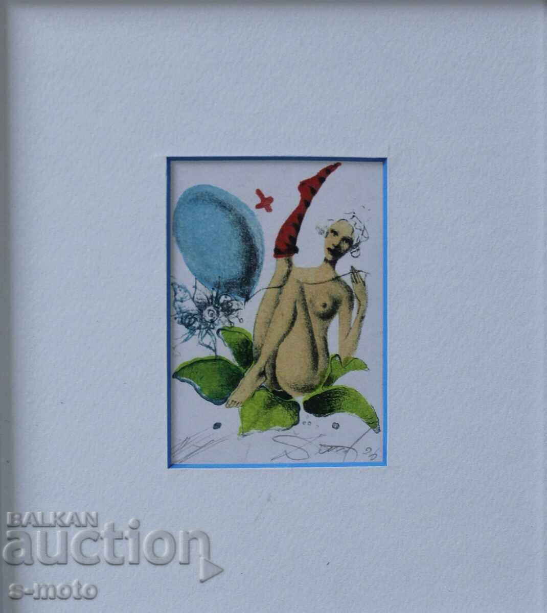 Delivery of Dimo Milanov Graphic Nude Body