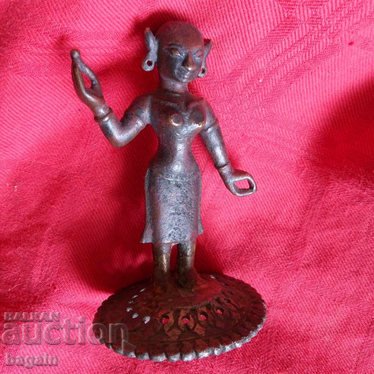 Antique Indian Bronze Statue