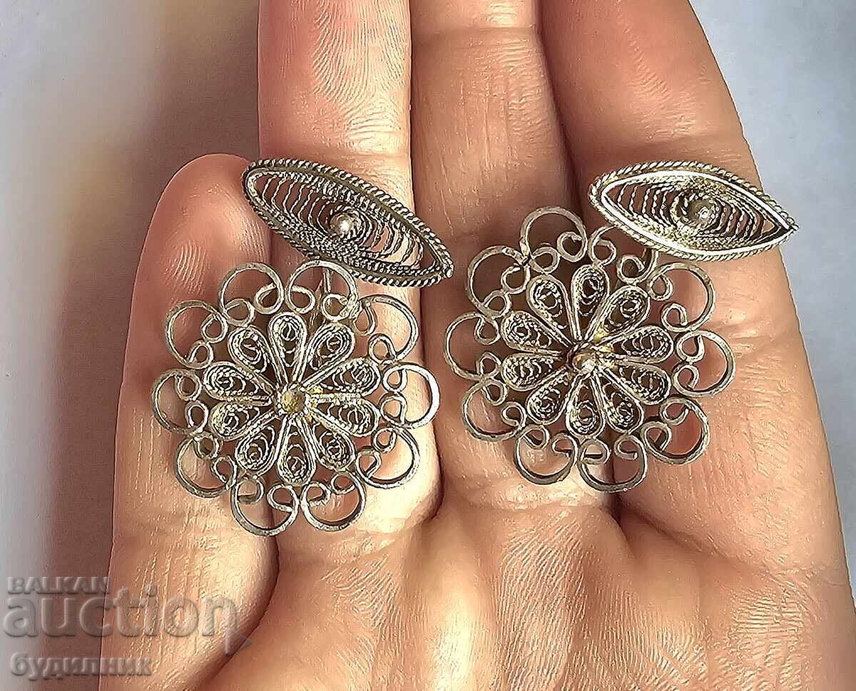 Delivery of Silver Solid Cufflinks Filigree 7 Grams. Listing over 100