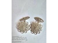 Silver Solid Cufflinks Filigree 7 Grams. Listing over 100