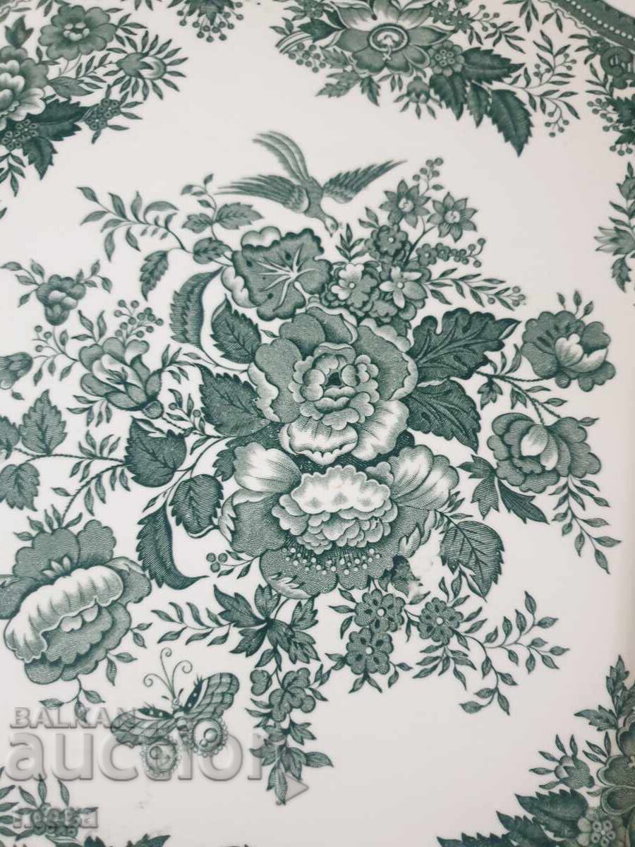 Large porcelain platter, tray Villeroy & Boch Fasan Green with price 150.00 BGN | € 76.69 Large porcelain platter, tray Villeroy & Boch Fasan Green with price 150.00 BGN | € 76.69