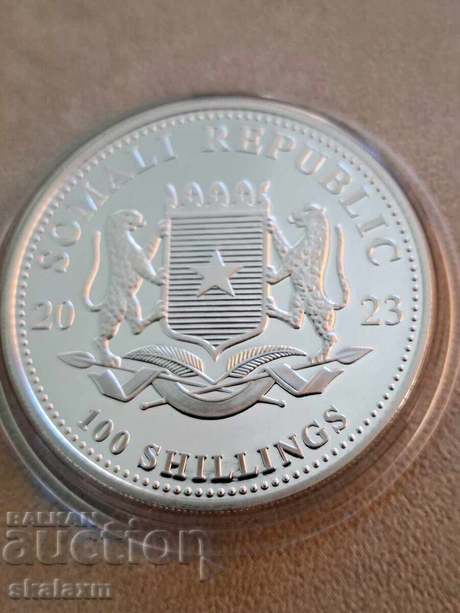 Παράδοση Ασήμι 1 oz. Σομαλικός Ελέφαντας 2023 Παράδοση Ασήμι 1 oz. Σομαλικός Ελέφαντας 2023