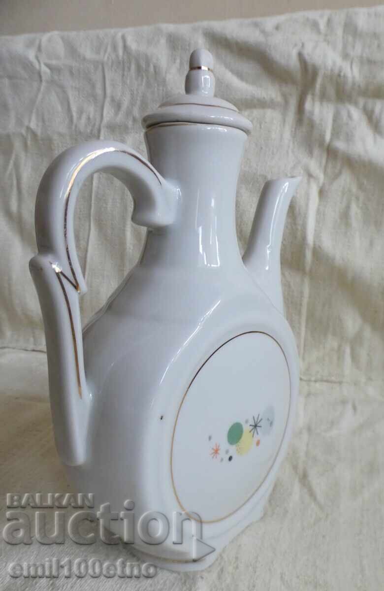 Delivery of Jug with a lid, old Bulgarian porcelain, Bouquet, Novi Pazar