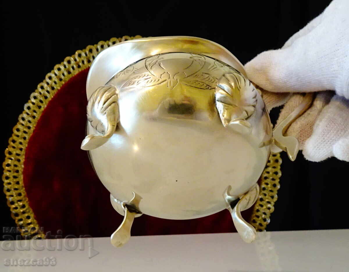 Аукцион Английска бронзова кана,латиера,барок