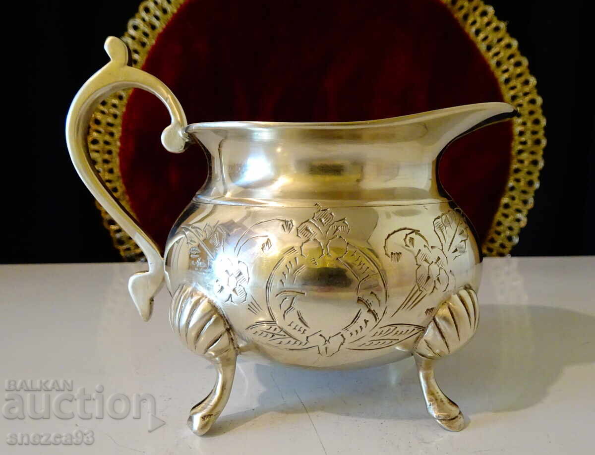 Английска бронзова кана,латиера,барок