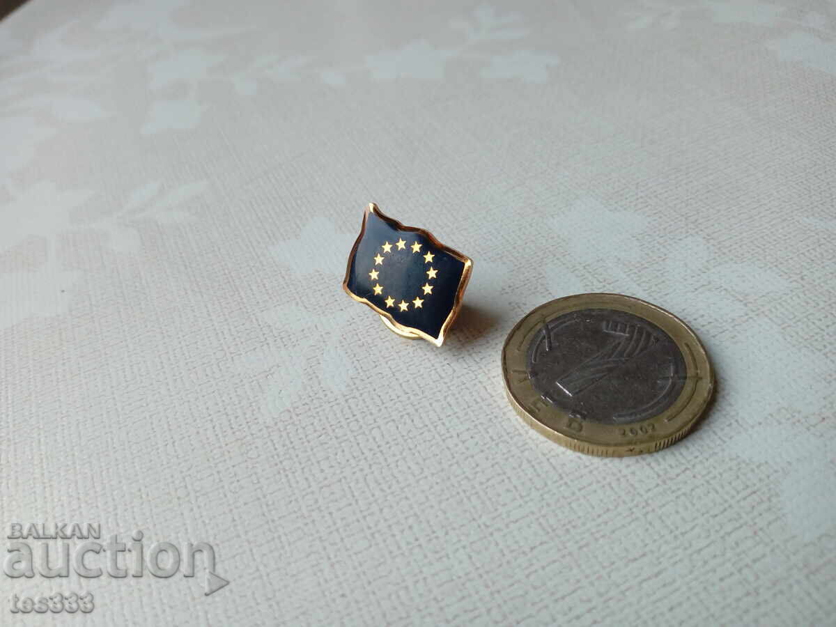 Znachka na Evropeĭskiya sŭyuz na shtift Znachka na Evropeĭskiya sŭyuz na shtift