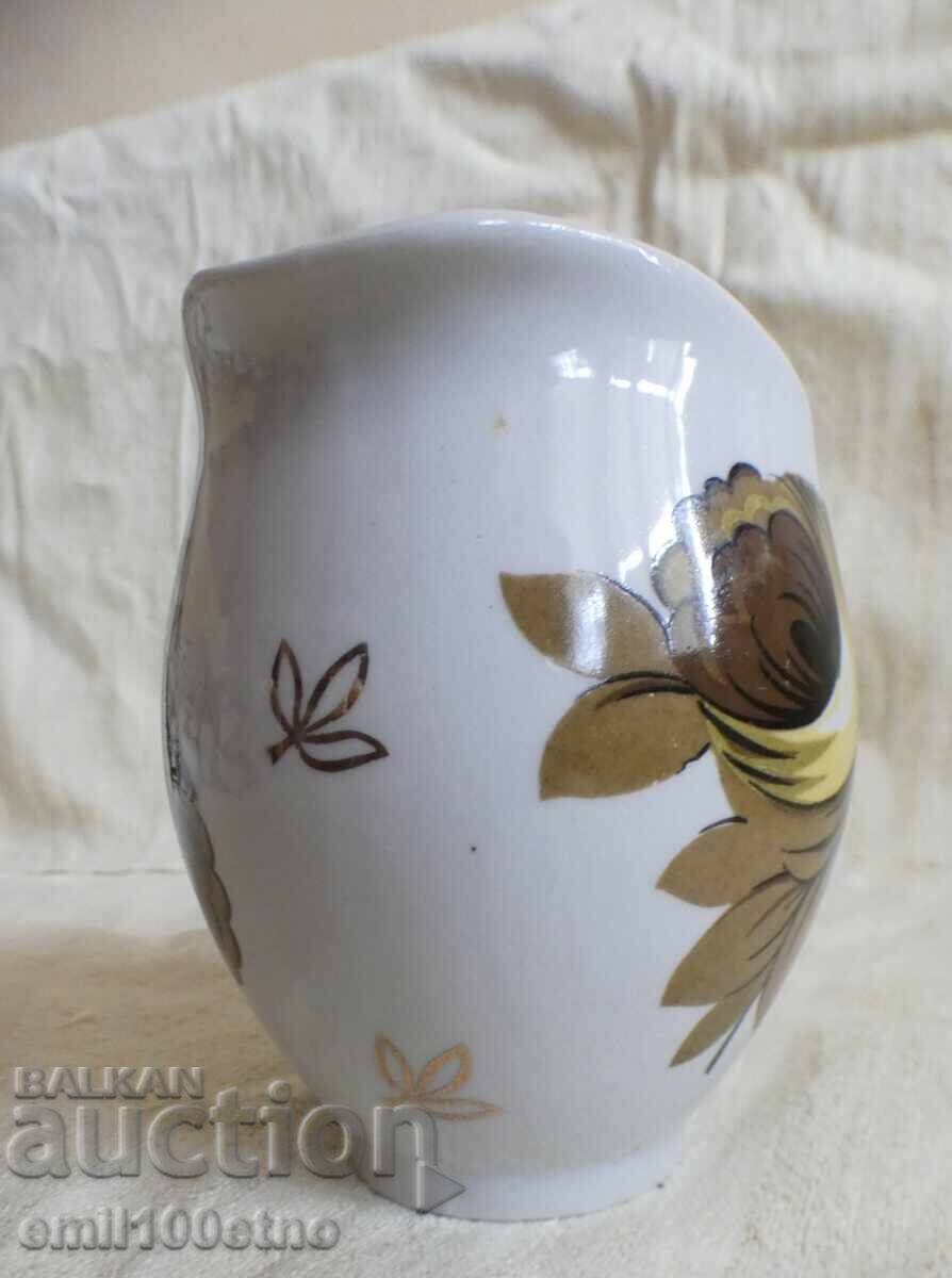Milk jug - creamer, old porcelain Poltava USSR - 5 Milk jug - creamer, old porcelain Poltava USSR - 5