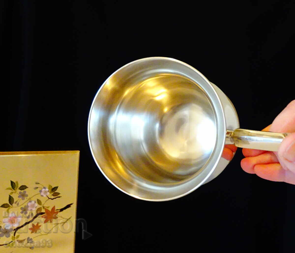 English bronze mug, cup, goblet - 5