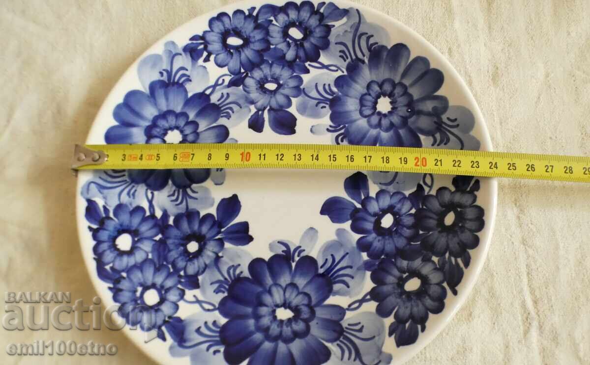 Placă de perete din porțelan pictat manual Polonia - 6