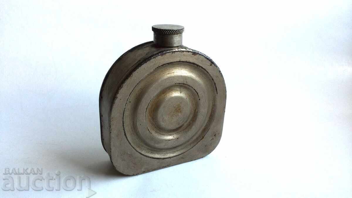 Old bottle or container for motor oil