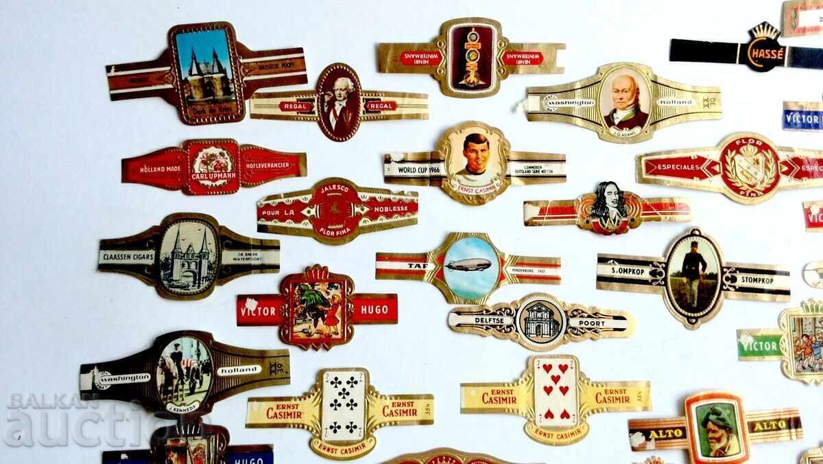 Lot de inele vechi, etichete de la trabucuri cu preț € 25.00 | 48.90 BGN