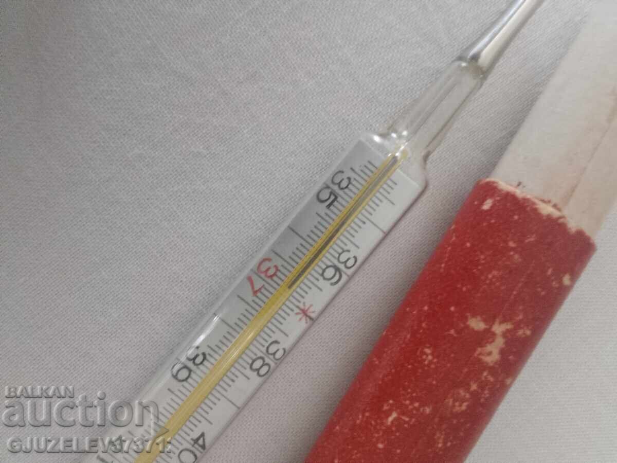 Auction Old Body Medical Thermometer Germany, works measures Auction Old Body Medical Thermometer Germany, works measures
