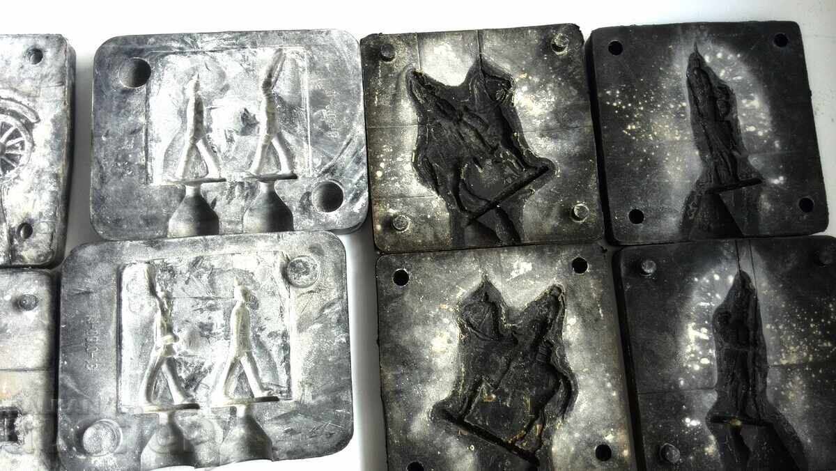 Delivery of Molds and other items for casting soldier figurines