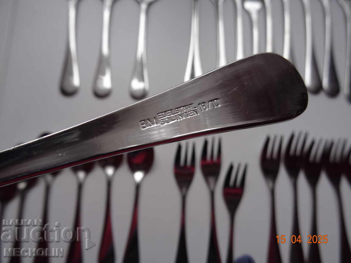 Σετ πιρουνιών και κουταλιών Solingen VM 18/10 ΑΝΟΞΕΙΔΩΤΟ ΑΤΣΑΛΙ - 5