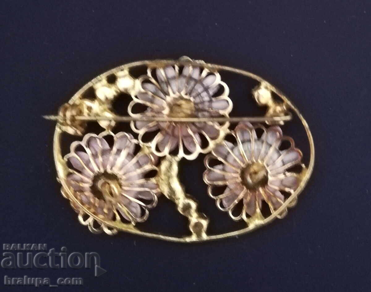 Стара брошка цветя с цена 25.00 лв. | € 12.78