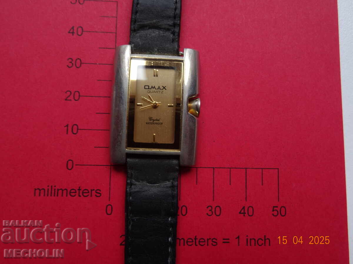 ΠΑΛΙΟ ΙΑΠΩΝΙΚΟ ΡΟΛΟΪ QUARTZ OMAX με τιμή 24.00 BGN | € 12.27