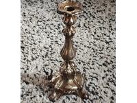 Antique Art Deco Candlestick 23 cm High Sterling Silver 925