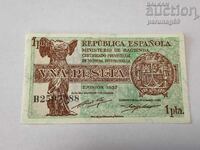 Spania 1 peseta 1937 Republica a II-a UNC