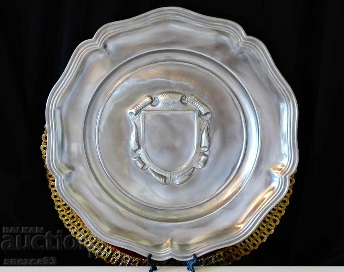 Πίνακας από κασσίτερο με κορνίζα για φωτογραφία 33 εκ., γαμήλιο δώρο κασσιτέρου Πίνακας από κασσίτερο με κορνίζα για φωτογραφία 33 εκ., γαμήλιο δώρο κασσιτέρου