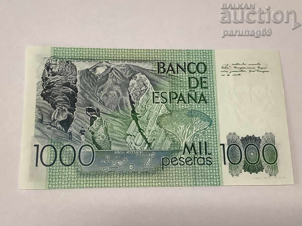 Spania 1000 pesetas 1979 UNC cu preț 39.00 BGN | € 19.94 Spania 1000 pesetas 1979 UNC cu preț 39.00 BGN | € 19.94