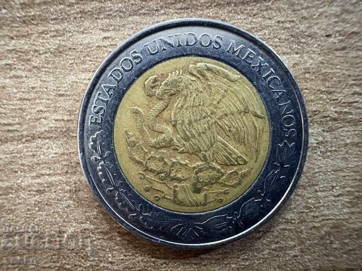 Мексико - 1 песо (2008) с цена 0.50 лв. | € 0.26