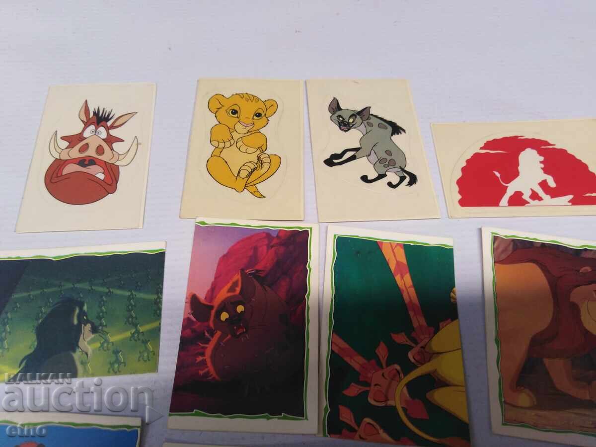 26 τεμ. ΠΑΛΙΑ ΕΙΚΟΝΙΔΙΑ-ΑΥΤΟΚΟΛΛΗΤΑ-Ο ΒΑΣΙΛΙΑΣ ΤΩΝ ΛΙΟΝΤΑΡΙΩΝ, ΚΟΜΙΞ με τιμή 30.00 BGN | € 15.34