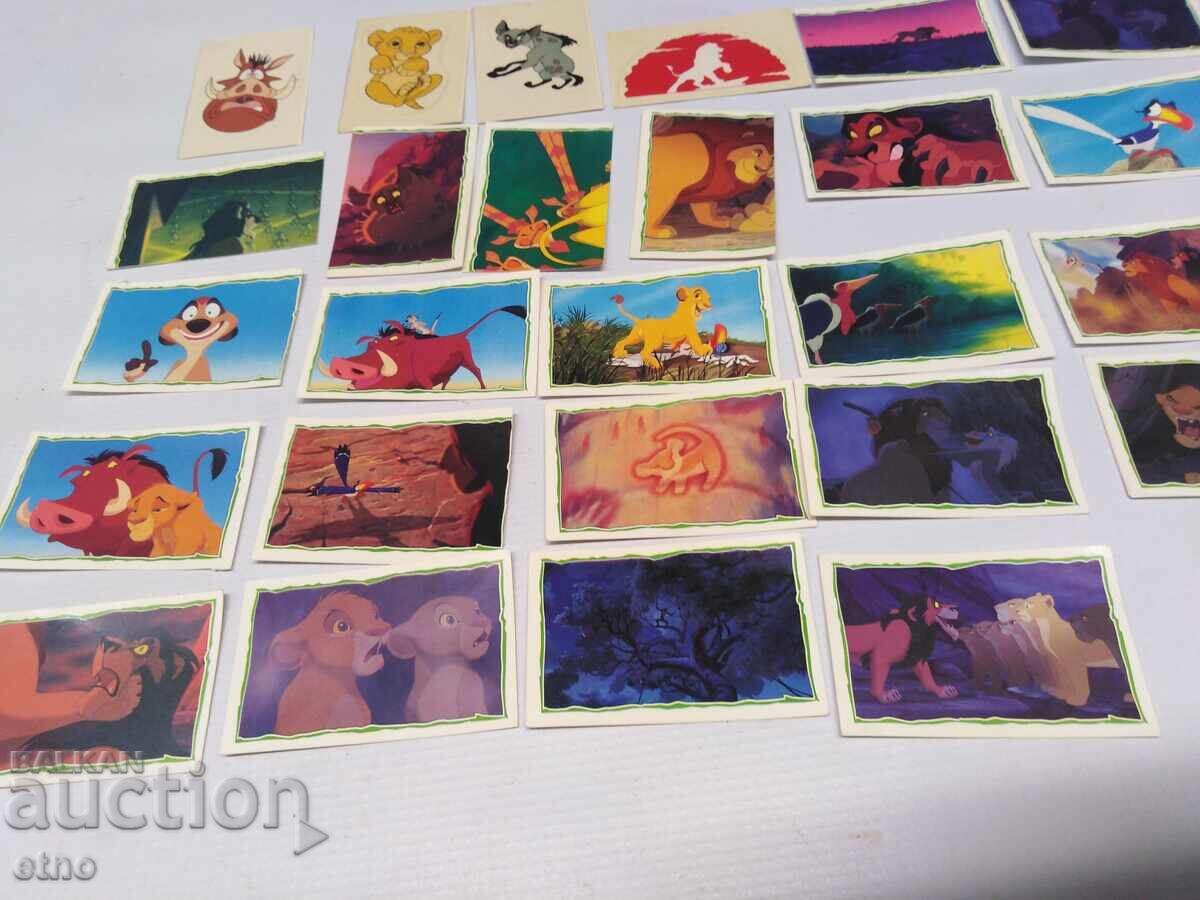 26 τεμ. ΠΑΛΙΑ ΕΙΚΟΝΙΔΙΑ-ΑΥΤΟΚΟΛΛΗΤΑ-Ο ΒΑΣΙΛΙΑΣ ΤΩΝ ΛΙΟΝΤΑΡΙΩΝ, ΚΟΜΙΞ - 5