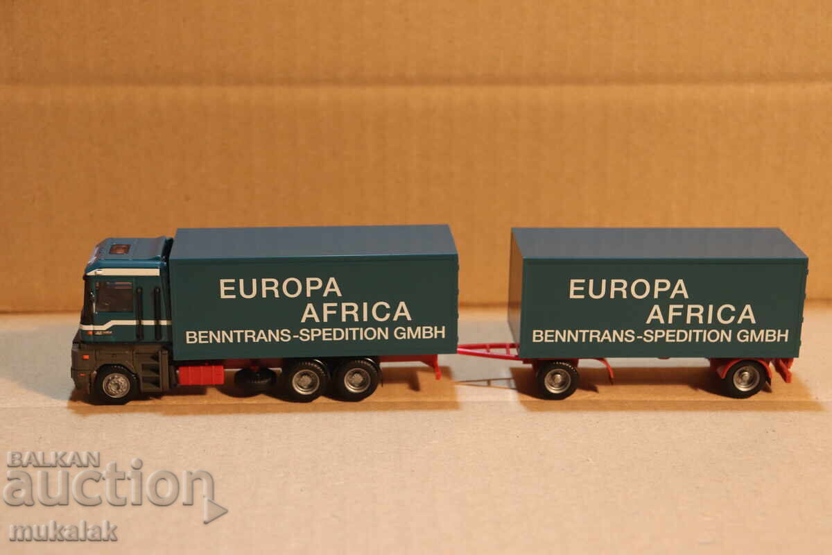 AMW 1:87 H0 RENAULT MAGNUM TANK TRUCK TIR MODEL TRACTOR