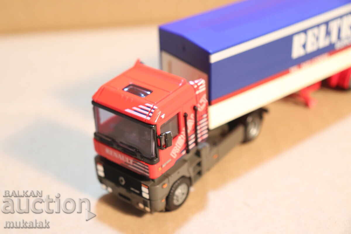 AMW 1:87 H0 RENAULT MAGNUM ΔΕΞΑΜΕΝΗ ΦΟΡΤΗΓΟ TIR ΜΟΝΤΕΛΟ ΤΡΑΚΤΕΡ - 5 AMW 1:87 H0 RENAULT MAGNUM ΔΕΞΑΜΕΝΗ ΦΟΡΤΗΓΟ TIR ΜΟΝΤΕΛΟ ΤΡΑΚΤΕΡ - 5