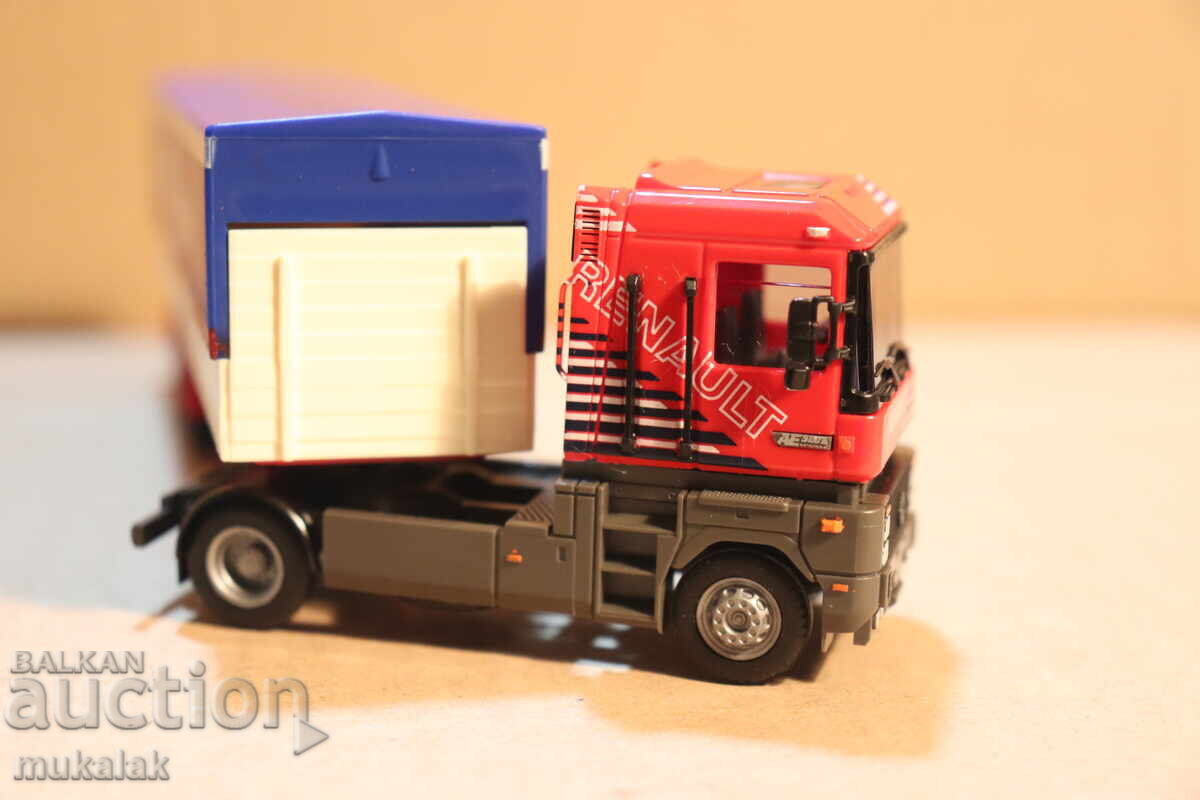 AMW 1:87 H0 RENAULT MAGNUM ΔΕΞΑΜΕΝΗ ΦΟΡΤΗΓΟ TIR ΜΟΝΤΕΛΟ ΤΡΑΚΤΕΡ - 6 AMW 1:87 H0 RENAULT MAGNUM ΔΕΞΑΜΕΝΗ ΦΟΡΤΗΓΟ TIR ΜΟΝΤΕΛΟ ΤΡΑΚΤΕΡ - 6