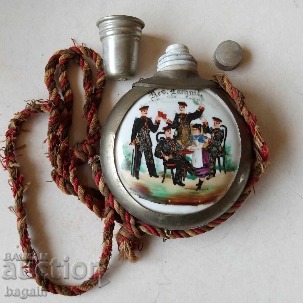 Officer's canteen with the Bulgarian tricolor - 5 Officer's canteen with the Bulgarian tricolor - 5