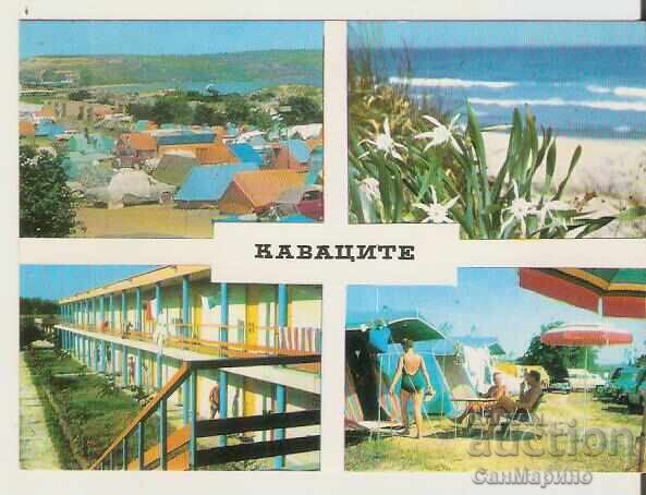 Κάρτα Bulgaria Sozopol Camping "Kavatsite" 5 ** Κάρτα Bulgaria Sozopol Camping "Kavatsite" 5 **